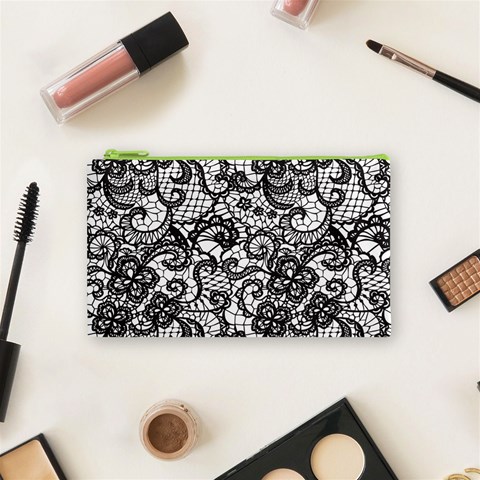 Encaje Cosmetic Bag (Small) from ArtsNow.com Front