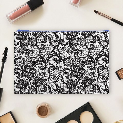 Encaje Cosmetic Bag (Large) from ArtsNow.com Front