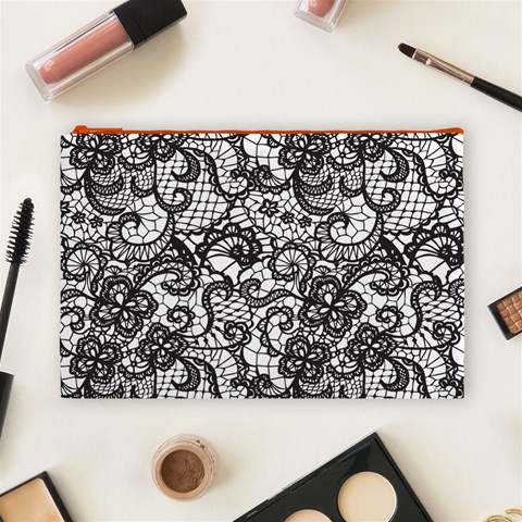 Encaje Cosmetic Bag (Large) from ArtsNow.com Front