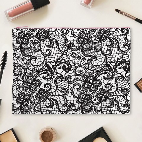 Encaje Cosmetic Bag (XL) from ArtsNow.com Front