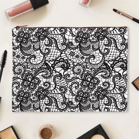 Encaje Cosmetic Bag (XL) from ArtsNow.com Front