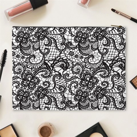 Encaje Cosmetic Bag (XL) from ArtsNow.com Back