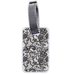 Encaje Luggage Tag (two sides) from ArtsNow.com Front