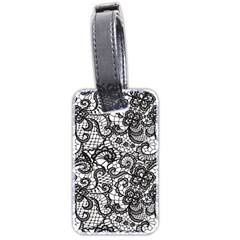 Encaje Luggage Tag (two sides) from ArtsNow.com Back
