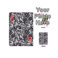 Jack Encaje Playing Cards 54 Designs (Mini) from ArtsNow.com Front - HeartJ