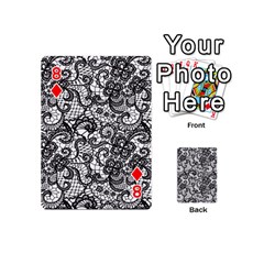 Encaje Playing Cards 54 Designs (Mini) from ArtsNow.com Front - Diamond8