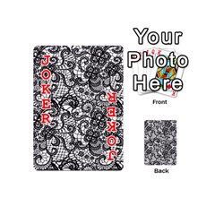 Encaje Playing Cards 54 Designs (Mini) from ArtsNow.com Front - Joker2