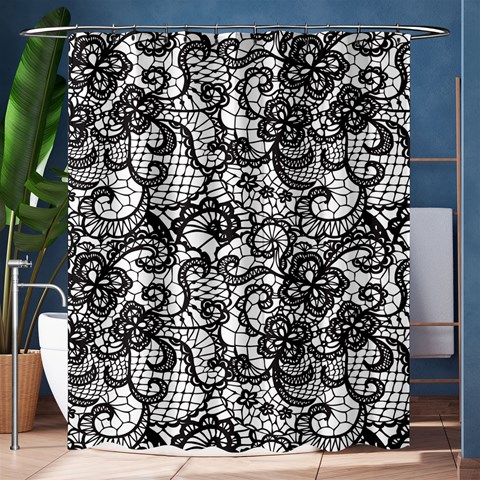 Encaje Shower Curtain 60  x 72  (Medium)  from ArtsNow.com 60 x72  Curtain