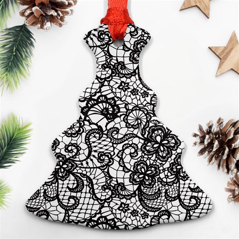 Encaje Ornament (Christmas Tree)  from ArtsNow.com Front