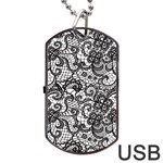Encaje Dog Tag USB Flash (Two Sides)