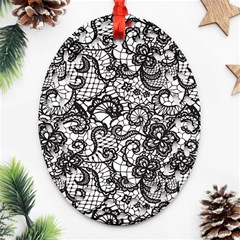Encaje Oval Filigree Ornament (Two Sides) from ArtsNow.com Back