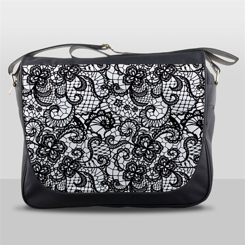 Encaje Messenger Bag from ArtsNow.com Front