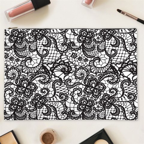 Encaje Cosmetic Bag (XXL) from ArtsNow.com Front
