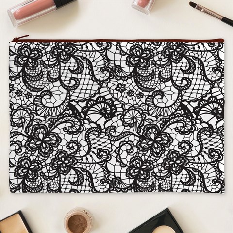 Encaje Cosmetic Bag (XXXL) from ArtsNow.com Front