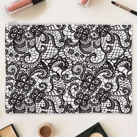 Encaje Cosmetic Bag (XXXL) from ArtsNow.com Front