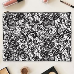 Encaje Cosmetic Bag (XXXL) from ArtsNow.com Front