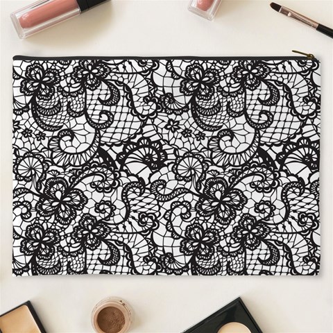 Encaje Cosmetic Bag (XXXL) from ArtsNow.com Back