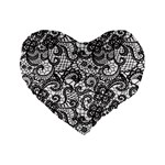 Encaje Standard 16  Premium Heart Shape Cushions
