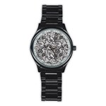 Encaje Stainless Steel Round Watch