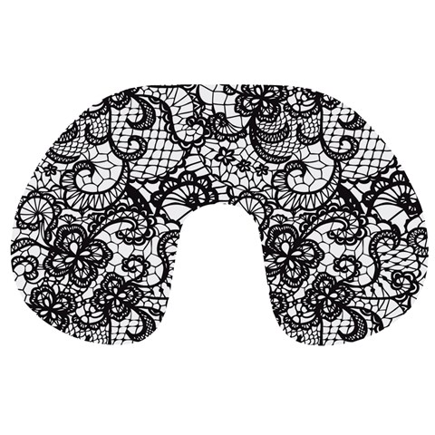 Encaje Travel Neck Pillow from ArtsNow.com Front