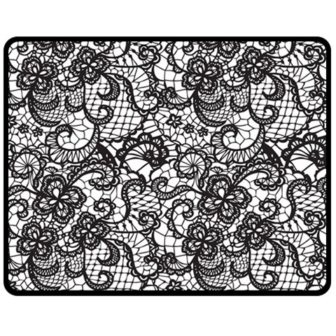 Encaje Double Sided Fleece Blanket (Medium)  from ArtsNow.com 58.8 x47.4  Blanket Back