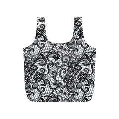 Encaje Full Print Recycle Bag (S) from ArtsNow.com Back