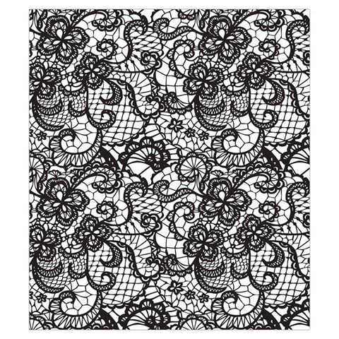 Encaje Drawstring Pouch (Small) from ArtsNow.com Front