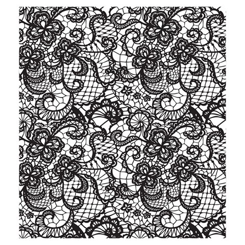 Encaje Drawstring Pouch (Medium) from ArtsNow.com Front