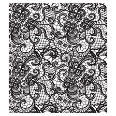 Encaje Drawstring Pouch (Medium) from ArtsNow.com Back