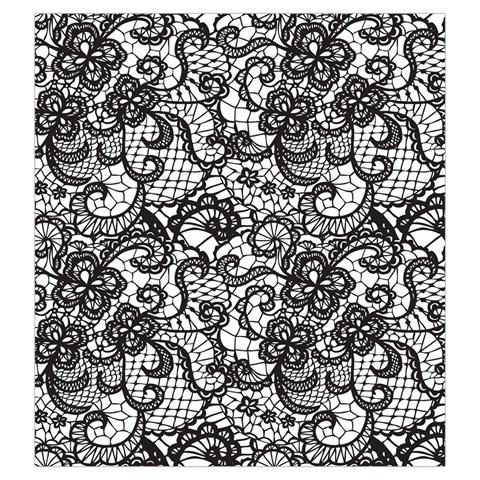 Encaje Drawstring Pouch (Large) from ArtsNow.com Front