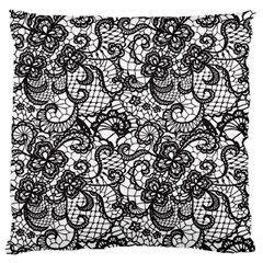 Encaje Standard Flano Cushion Case (Two Sides) from ArtsNow.com Back