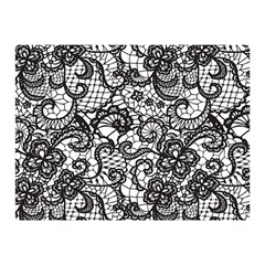 Encaje Double Sided Flano Blanket (Mini)  from ArtsNow.com 35 x27  Blanket Back