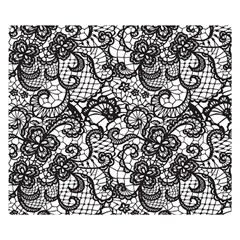 Encaje Double Sided Flano Blanket (Small)  from ArtsNow.com 50 x40  Blanket Front