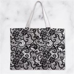 Encaje Zipper Mini Tote Bag from ArtsNow.com Front