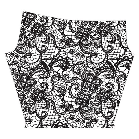 Encaje Yoga Cropped Leggings from ArtsNow.com Right
