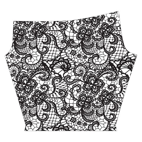Encaje Yoga Cropped Leggings from ArtsNow.com Left