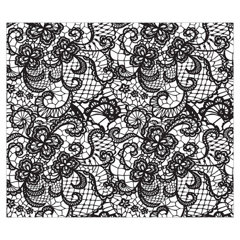 Encaje Zipper Large Tote Bag from ArtsNow.com Front