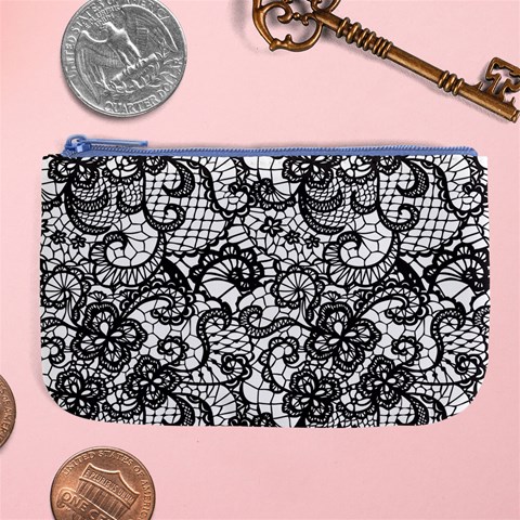 Encaje Large Coin Purse from ArtsNow.com Front