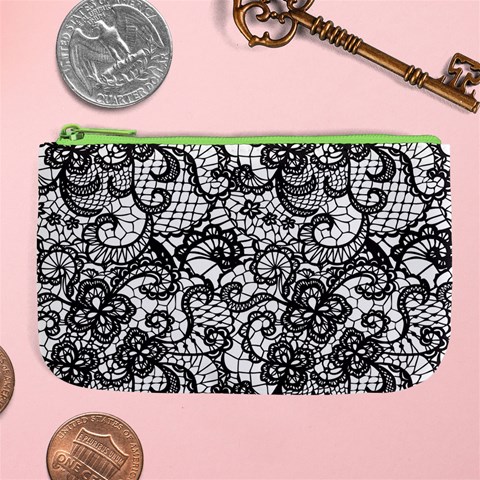 Encaje Large Coin Purse from ArtsNow.com Front