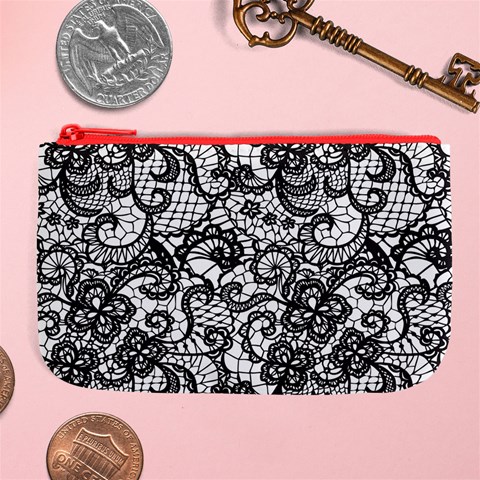 Encaje Large Coin Purse from ArtsNow.com Front