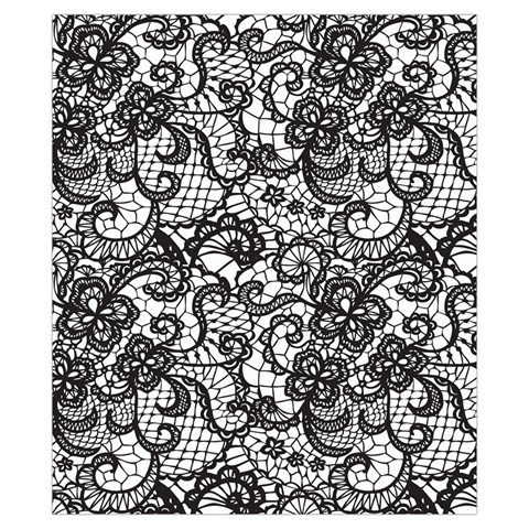 Encaje Drawstring Pouch (XS) from ArtsNow.com Back