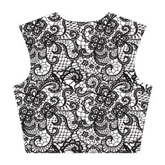 Encaje Cotton Crop Top from ArtsNow.com Back