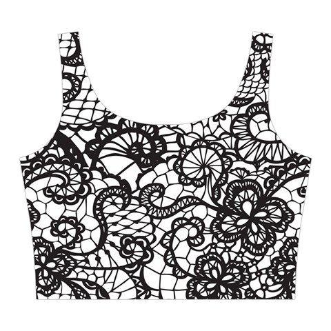 Encaje Midi Sleeveless Dress from ArtsNow.com Top Back