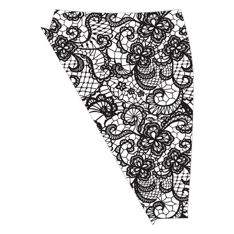 Encaje Midi Wrap Pencil Skirt from ArtsNow.com Front Left