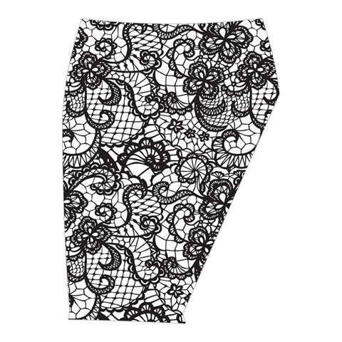Encaje Midi Wrap Pencil Skirt from ArtsNow.com  Front Right 