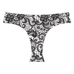 Encaje Cross Back Hipster Bikini Set from ArtsNow.com Front Under