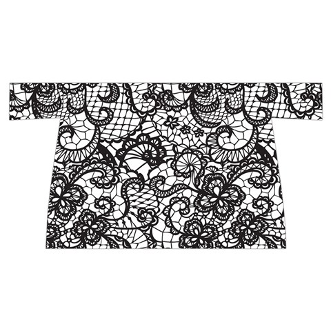 Encaje Wristlet Pouch Bag (Small) from ArtsNow.com Back