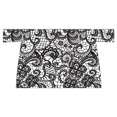 Encaje Wristlet Pouch Bag (Small) from ArtsNow.com Back