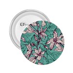 Vintage Floral Pattern 2.25  Buttons
