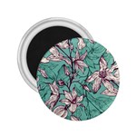 Vintage Floral Pattern 2.25  Magnets